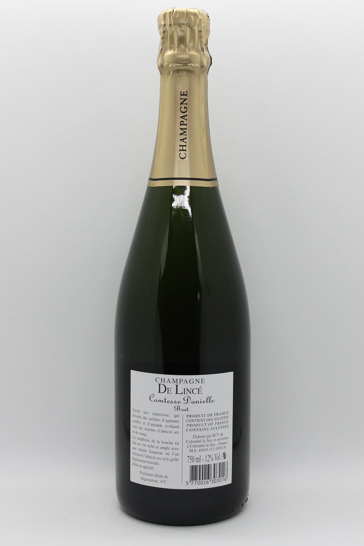 Champagne Brut Comtesse Danièlle de Lincé