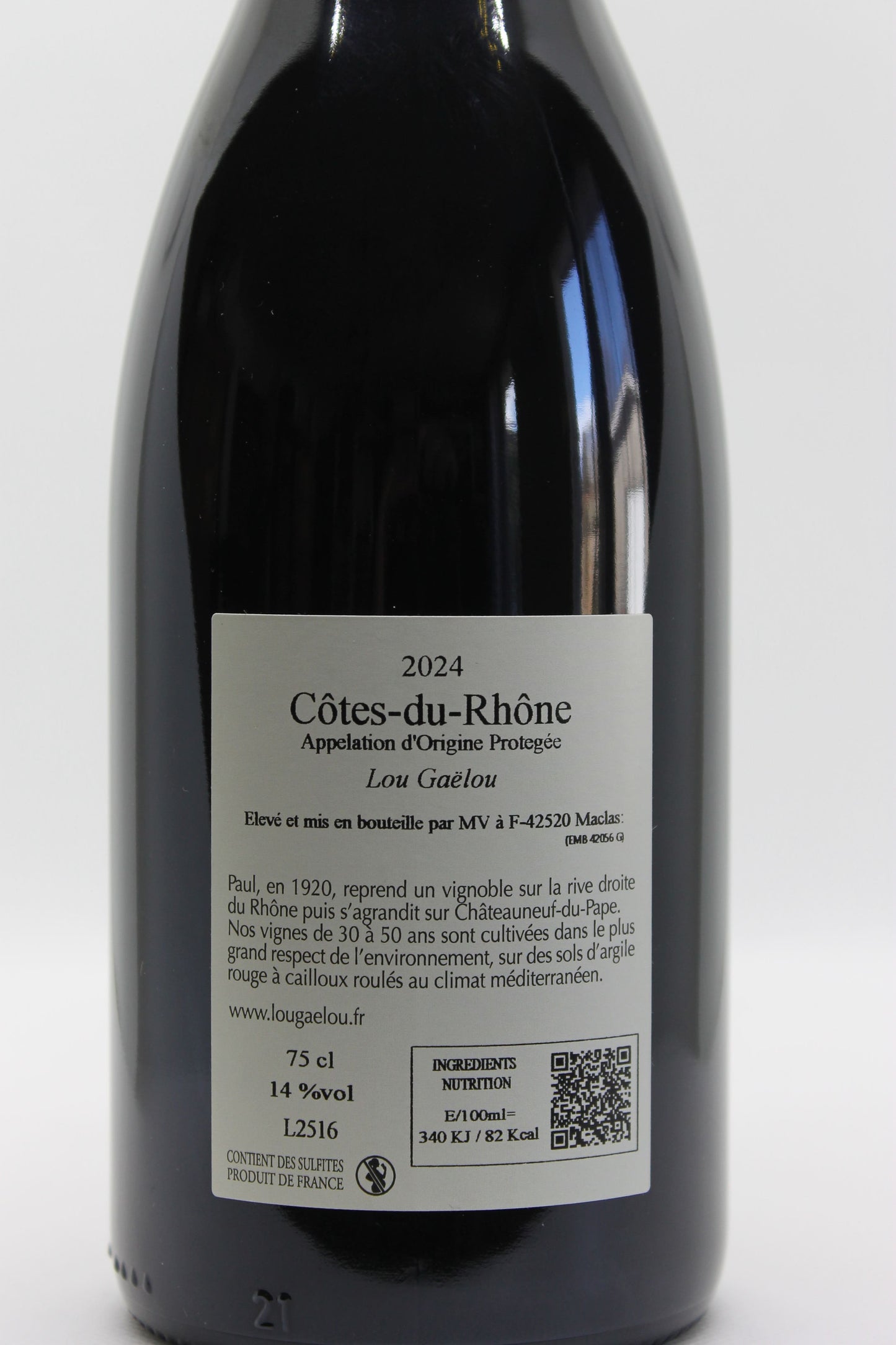 Côtes-du-Rhône Lou Gaëlou – Xavier Mourier