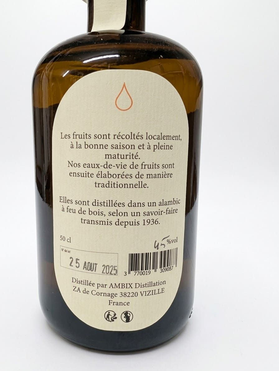 Eau-de-vie Poire Williams – Distillerie Ambix