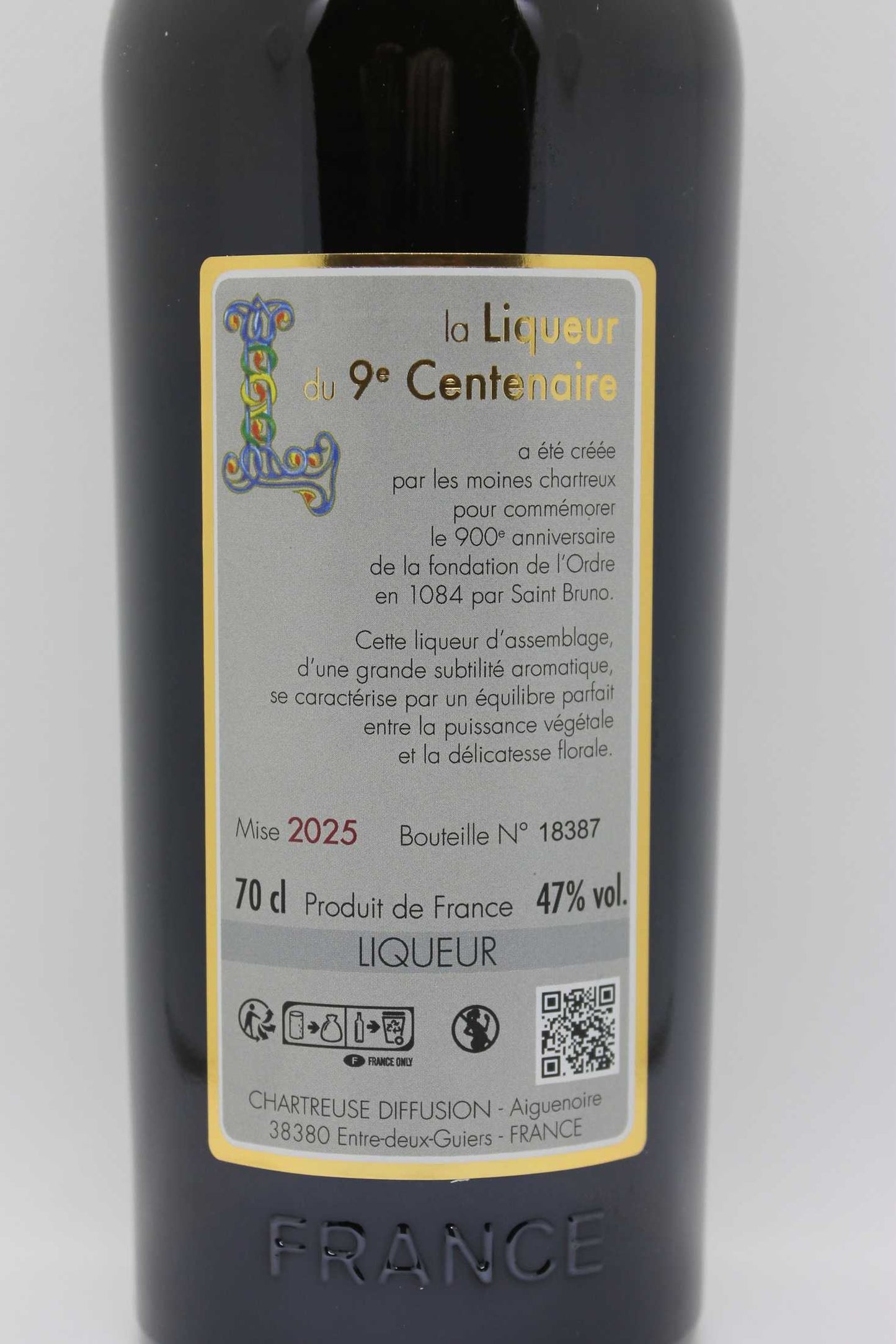 Liqueur du 9ème centenaire