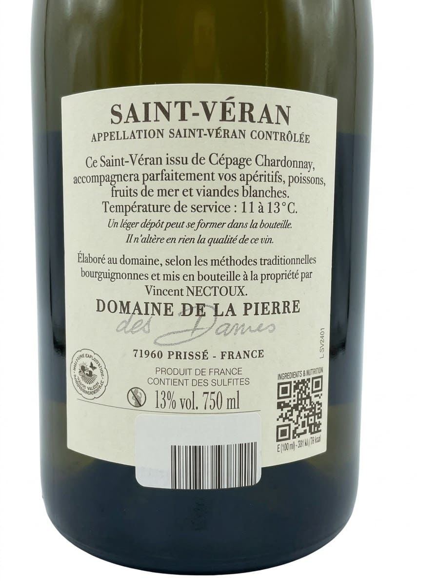 Saint-Véran 2024 – Domaine de la Pierre des Dames