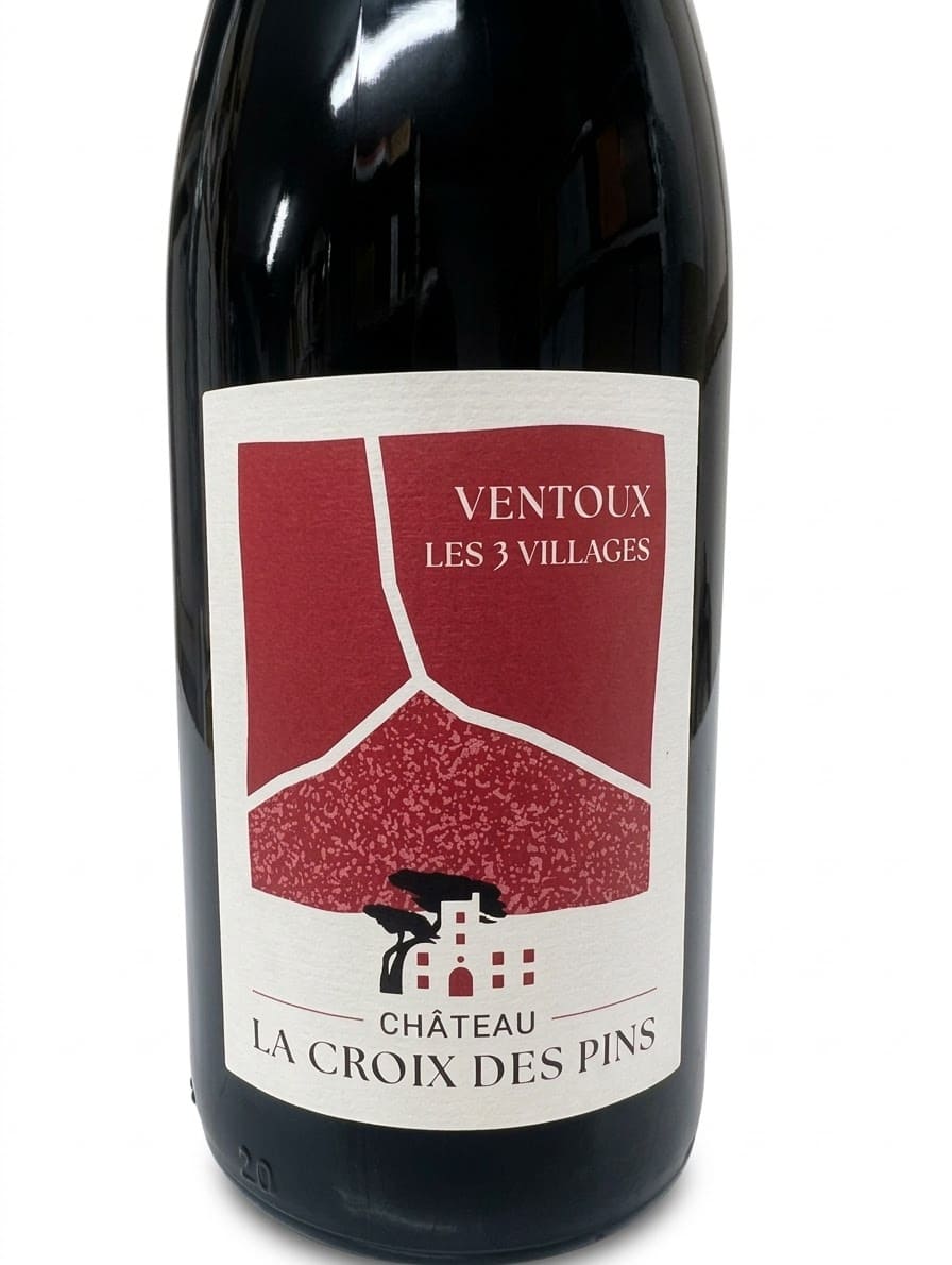 Ventoux Les 3 Villages Rouge 2024 – Château La Croix des Pins